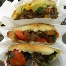 Gluten-free arepas from Costas Arepas